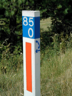 Marker post
