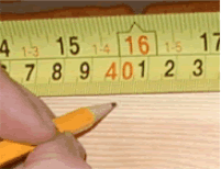 Marking below metric edge