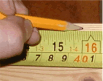Measuring with dual tape