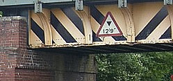 Imperial sign on bridge
