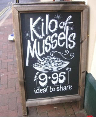 Kilo of Mussels