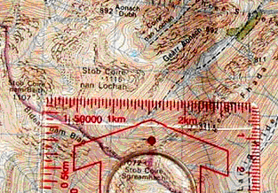 map measuring instrument