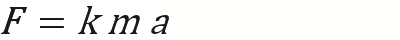 where k is the proportionality constant